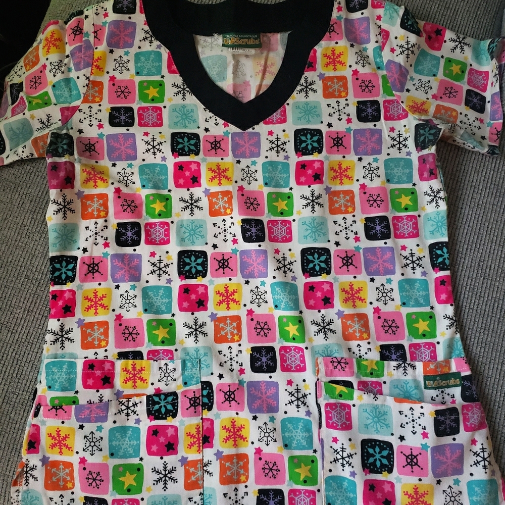 Women's S winter scrub top